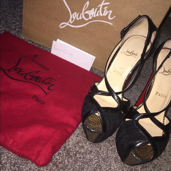 Christian Louboutin divinoche 160 platform D'orsay - Picture 2 of 4